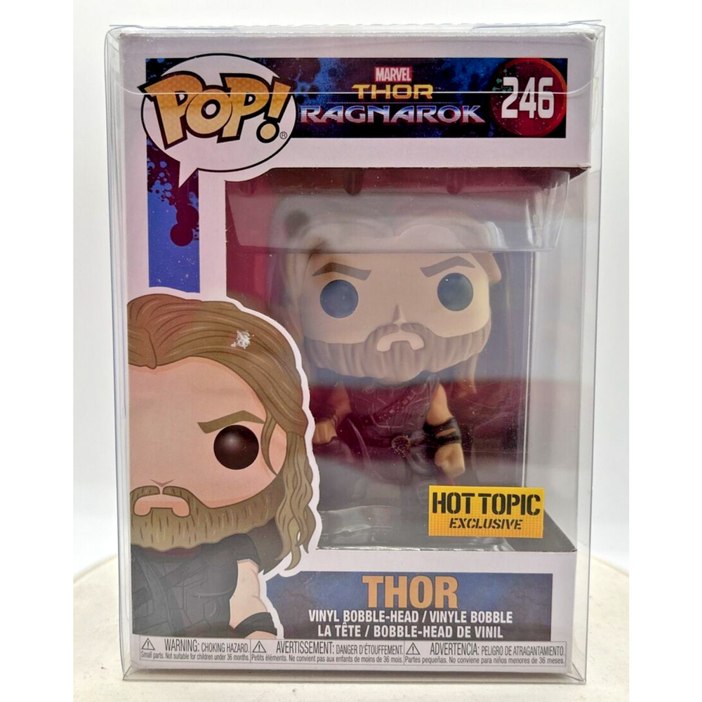 Funko Pop! Marvel Thor Ragnarok Thor Hot Topic Exclusive #246 F28